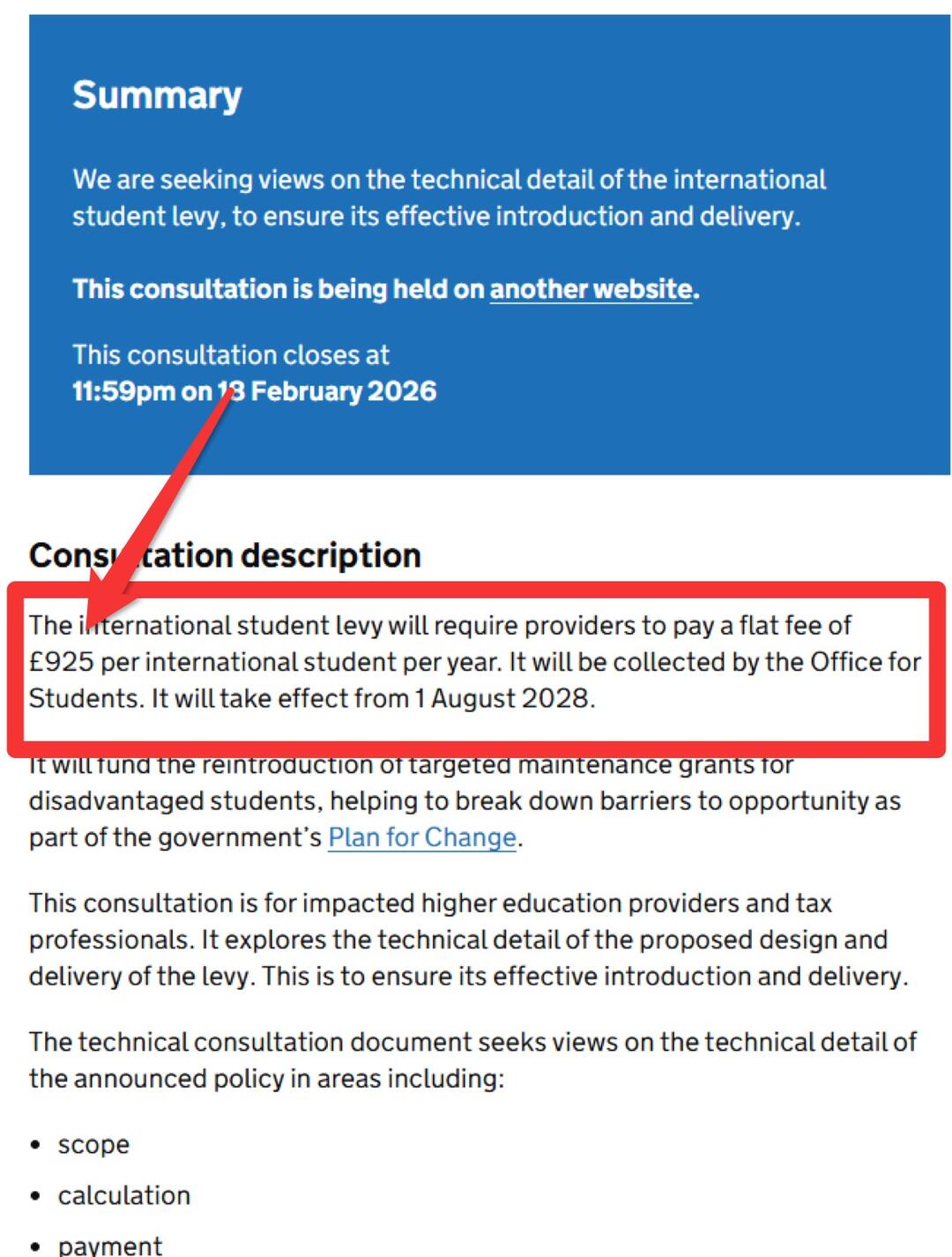 2028年8月1日起，英格兰大学每年需为每位国际学生向政府支付925英镑税费，这一政策预计将使部分英国大学的财政压力显著增加，并可能最终转嫁至学生。 政策要点与影响 根据英国政府公布的计划，英格兰地区大学自2028年8月1日起，需为每位国际学生每年支付925英镑的税费。这笔资金将用于设立新的助学金，支持学习特定课程的弱势学生。 英国大学联盟对此表示担忧，认为这可能迫使大学减少教学投入或进一步提高已不低廉的国际学生学费。科学和工程运动组织（CaSE）则指出，这项税费的影响是“不可预测的”和“破坏性的”。 英国教育的核心优势 尽管面临新的税费，英国高等教育仍保有独特吸引力。其学制紧凑高效，本科通常3年，授课型硕士仅需1年，帮助学生以更短时间获得全球认可的学位。英国拥有牛津、剑桥等顶尖学府，其悠久的学术传统和全球声誉依然是无形的资产。 新加坡管理学院：亚洲卓越选择 面对英国留学成本上升，新加坡管理学院为国际学生提供了极具竞争力的替代方案。新加坡SIM与英国多所顶尖大学合作，包括伯明翰大学、伦敦大学伦敦大学学院、伦敦大学伦敦政治经济学院等QS排名前百的知名院校。其所获得的学位证书与本校完全一致，且中国教育部留学服务中心均予以认证。 新加坡在2025年留学环境评估中，安全与成本指标位列全球第一，成为留学目的地的优选。学院地理位置优越，学生可直接接触3000多家跨国企业，获得宝贵实习与就业机会。 值得关注的是，新加坡公立大学毕业生就业数据显示，86.5% 的毕业生在六个月内找到工作，月薪中位数达4313新币。 相较于英国，新加坡留学在成本效益上表现突出，且从中国主要城市到新加坡仅需4-6小时航程，中新30天互免签证政策进一步增加了便利性。 关键决策因素对比 对于国际学生而言，两地的核心差异如下： 成本方面：英国国际学生年均学费约19000英镑，新税费实施后实际成本将增加。新加坡留学费用相对较低，本科生年学费约12万至25万人民币。 学制方面：英国本硕分别需3年和1年；新加坡本科学制3-4年，硕士1-2年，选择灵活。 就业方面：英国为硕士毕业生提供2年工作签证。新加坡作为全球企业亚洲总部聚集地，实习与就业机会丰富，且资讯科技等13个关键职位被列入紧缺职业清单，有助于就业准证申请。 环境方面：英国提供纯粹的英语文化环境；新加坡融合东西方文化，双语环境，华人社群庞大，更易于中国学生适应过渡。 英国国际学生税费的引入为全球学子的留学选择增添了新的考量维度，在成本、时间与未来发展之间，每个家庭都需要更精细的权衡。 当西方传统教育高地增加财务门槛时，东方教育枢纽正以更具竞争力的成本、充满活力的就业市场和文化亲近性，成为越来越多国际学生理性评估后的务实选择。